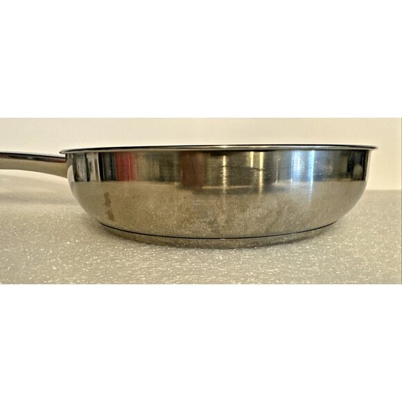 Tools of the Trade Fry Frying Pan Skillet 9.5” Stainless Steel HF90619 No Lid - Picture 4 of 9